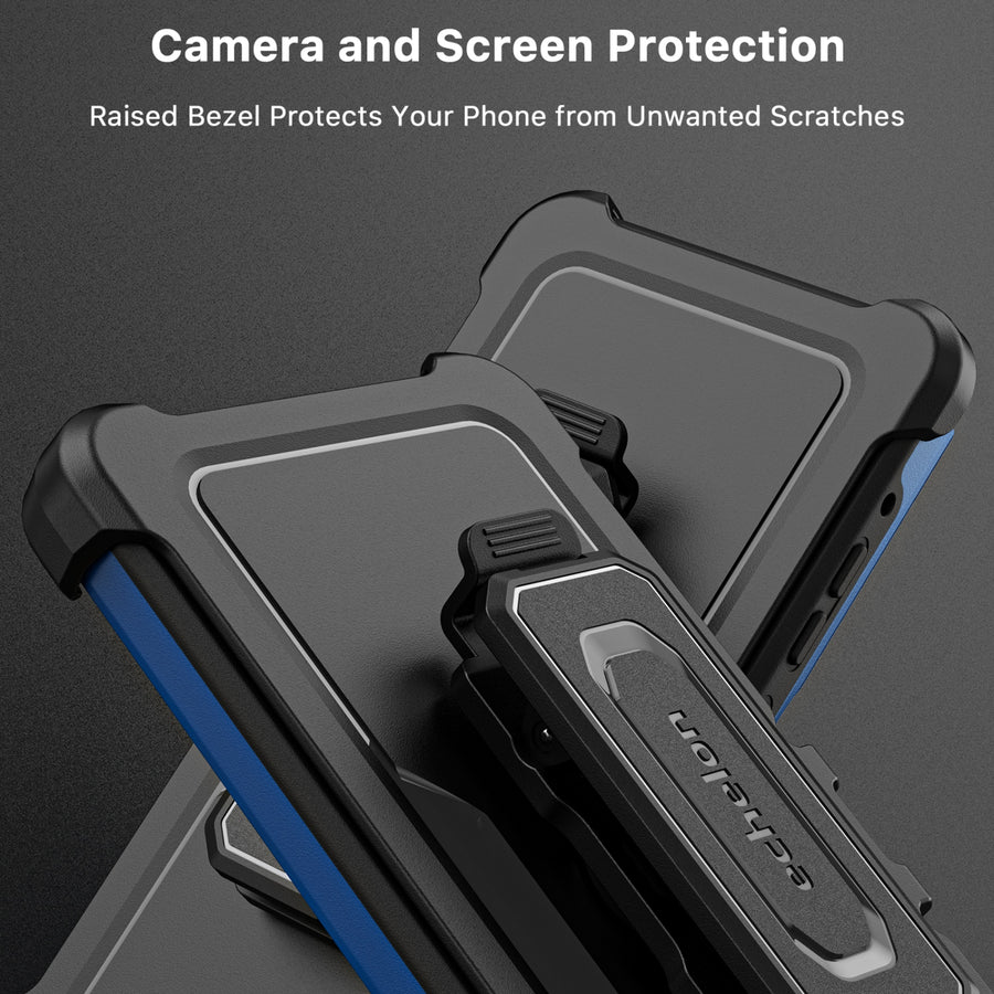 echelon Reflex Series Case with Holster for Motorola Moto G Stylus 5G (2025) - Reflex Blue - EMGS5G25CSRSKS303-4.jpg