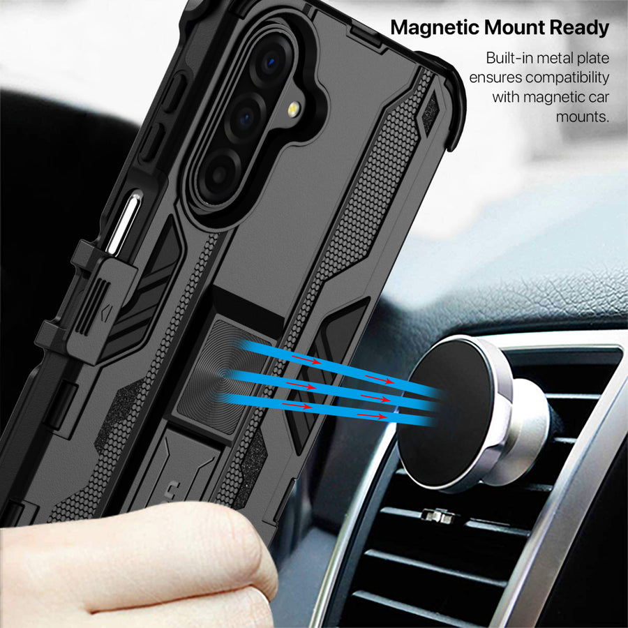 echelon Reflex Series Case with Holster for Samsung Galaxy A17 5G / Galaxy A16 5G - Black - ESA175GCSRSKS301-7.jpg