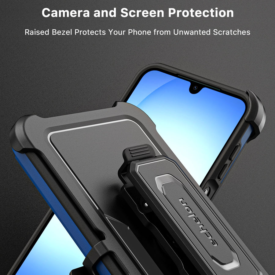 echelon Reflex Series Case with Holster for Samsung Galaxy A17 5G / Galaxy A16 5G - Reflex Blue - ESA175GCSRSKS303-4.jpg