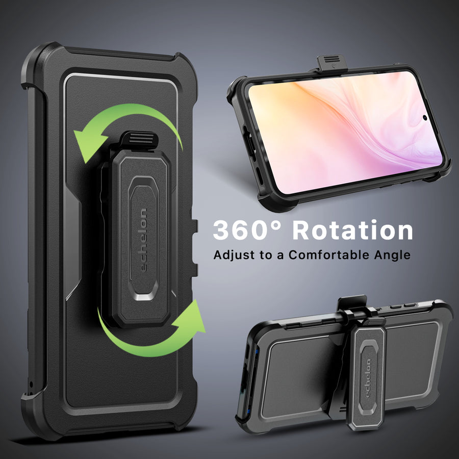 echelon Reflex Series Case with Holster for Samsung Galaxy A36 5G - Black - ESA365GCSRSKS301-5.jpg