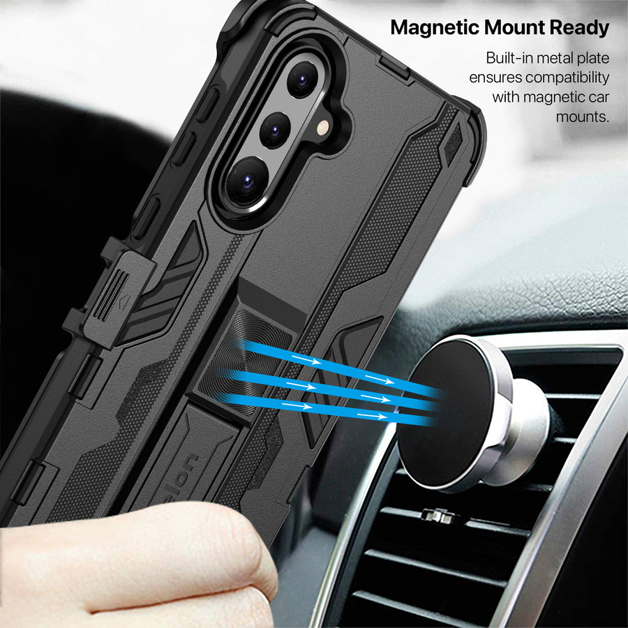 echelon Reflex Series Case with Holster for Samsung Galaxy A36 5G - Black - ESA365GCSRSKS301-7.jpg