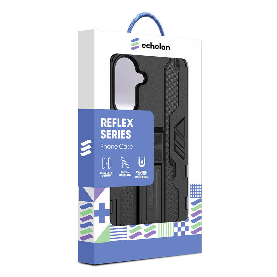 echelon Reflex Series Case w Kickstand for Samsung Galaxy A37 5G / Galaxy A36 5G - Black - ESA375GCSRSKS001-10.jpg