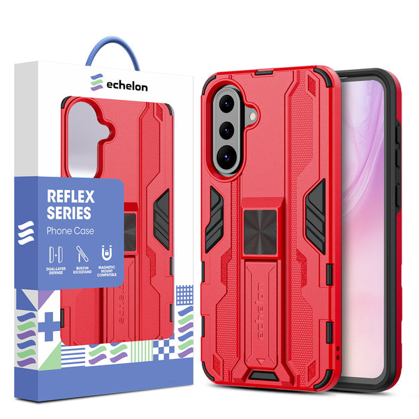 echelon Reflex Series Case w Kickstand for Samsung Galaxy A37 5G / Galaxy A36 5G - Red - ESA375GCSRSKS002-1.jpg