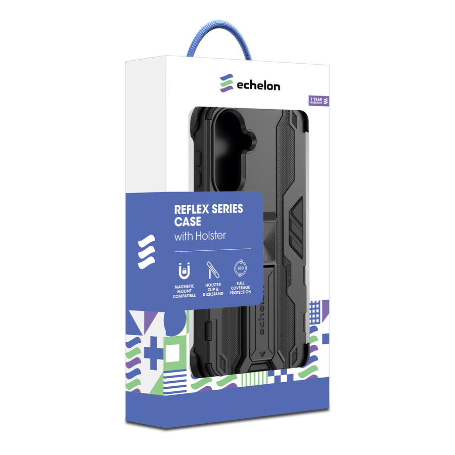 echelon Reflex Series Case with Holster for Samsung Galaxy A37 5G / Galaxy A36 5G - Black - ESA375GCSRSKS301-8.jpg