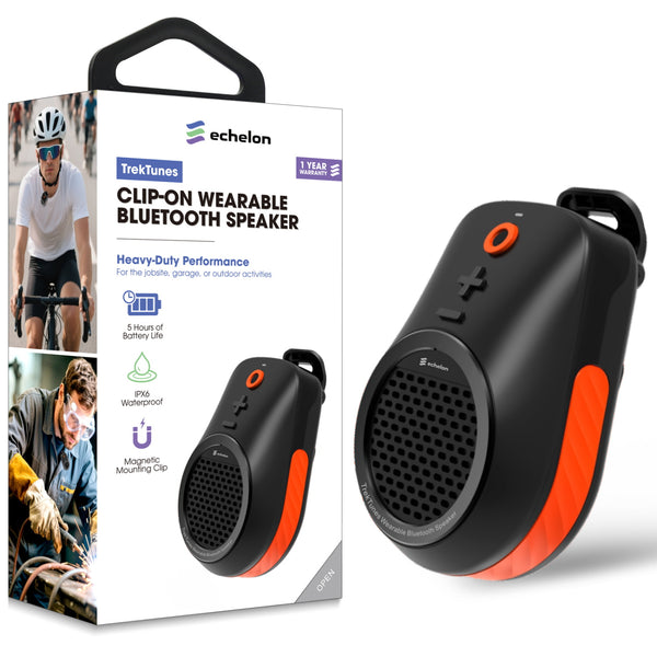 echelon TrekTunes Clip-On Wearable Wireless Speaker - Black - ESKUSU046BK-1.jpg