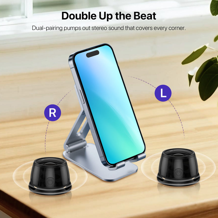 echelon BackBeat Mini MagSafe Portable Wireless Speaker - Black - ESKUSU047BK-6.jpg