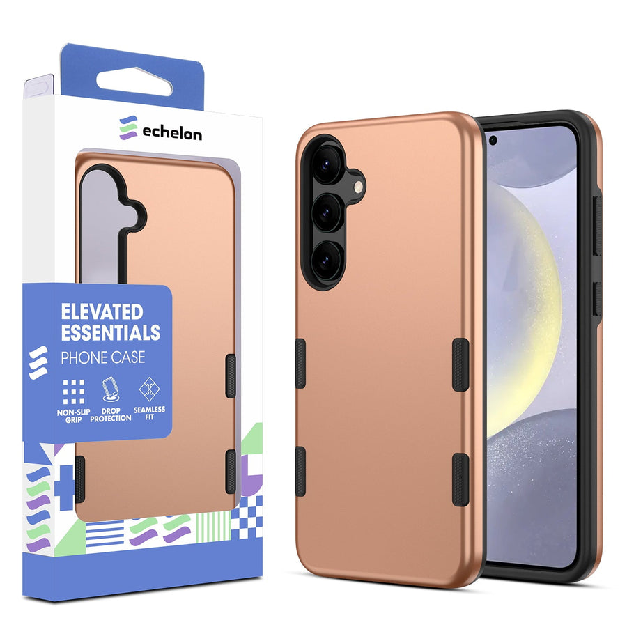 echelon Bravo Series Case for Samsung Galaxy S24 Plus - Rose Gold