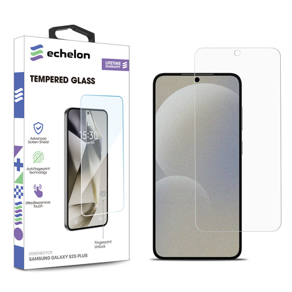 echelon Tempered Glass Screen Protector (2.5D) for Samsung Galaxy S25 Plus / Galaxy S24 Plus - Clear - ESS25PSC90U-1.jpg