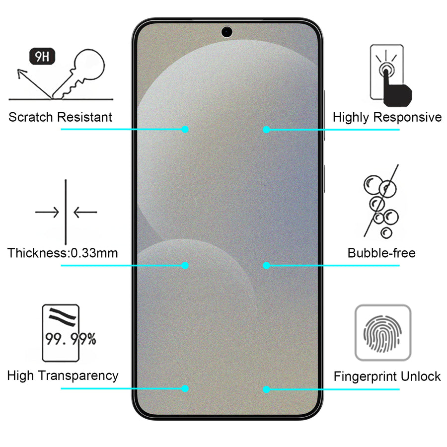 echelon Tempered Glass Screen Protector (2.5D) for Samsung Galaxy S25 Plus / Galaxy S24 Plus - Clear - ESS25PSC90U-6.jpg