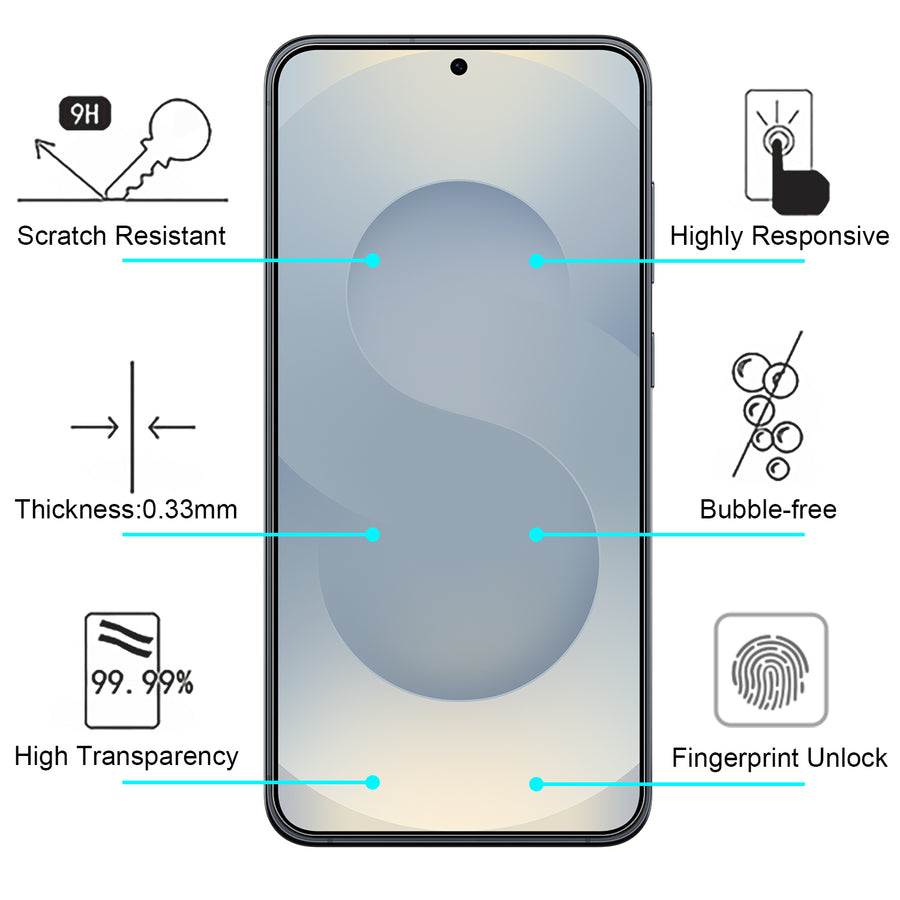 echelon Tempered Glass Screen Protector (2.5D) for Samsung Galaxy S26 - Clear - ESS26SC90U-6.jpg