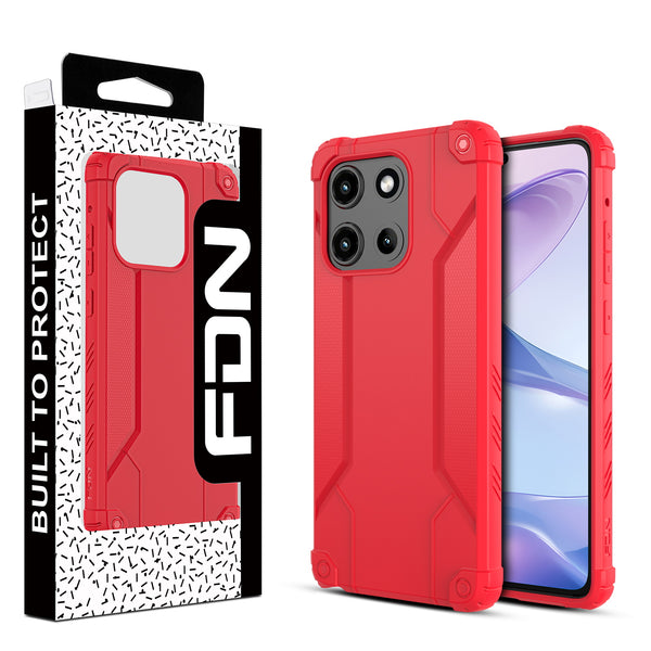 FDN Tactile Series Case for Motorola Moto G Stylus 5G (2025) - Red - FMGS5G25CSTPUTS613-1.jpg