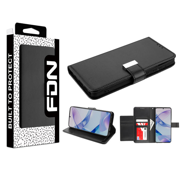 FDN Wallet Folio Case for Motorola Moto G Stylus 5G (2025) - Black / Black - FMGS5G25PCMJG031-1.jpg