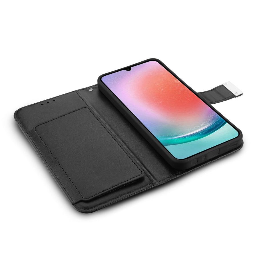 FDN Wallet Folio Case for Samsung Galaxy A15 5G - Black / Black - FSA155GPCMJG031-5.jpg
