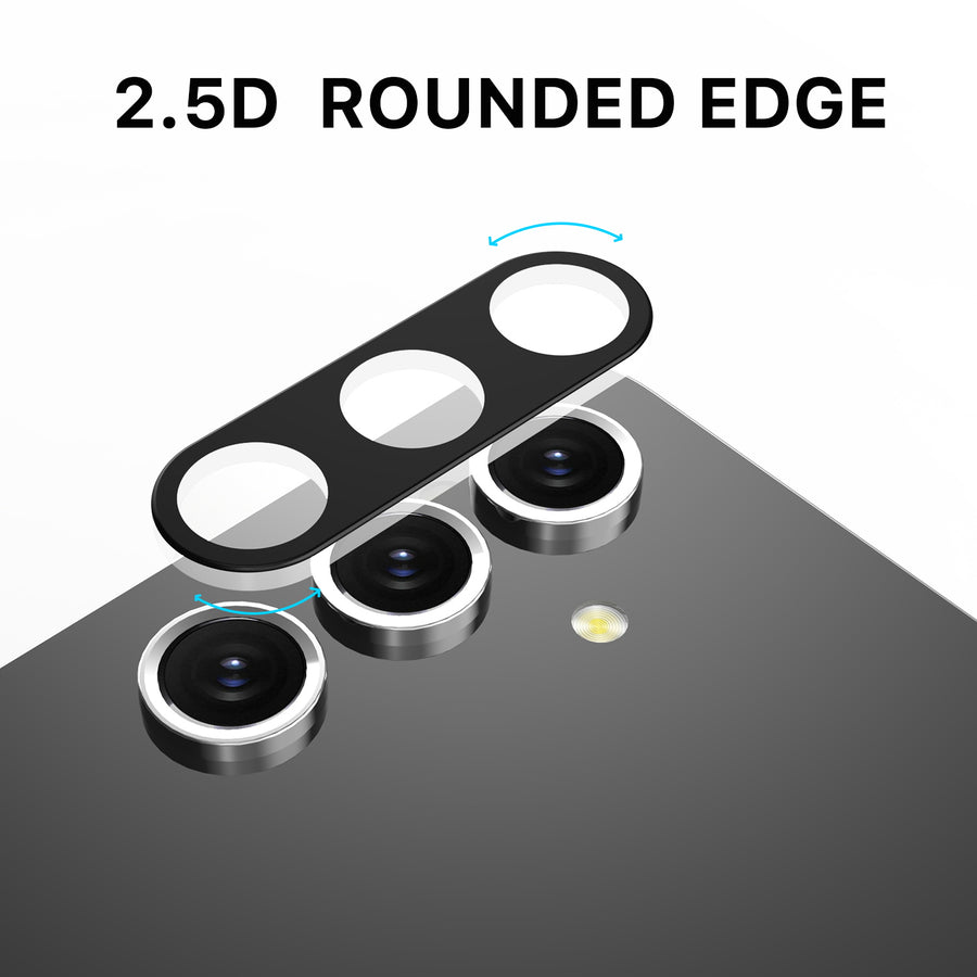 FDN Tempered Glass Lens Protector for Samsung Galaxy A16 5G - Black - FSA165GSCLE80-5.jpg