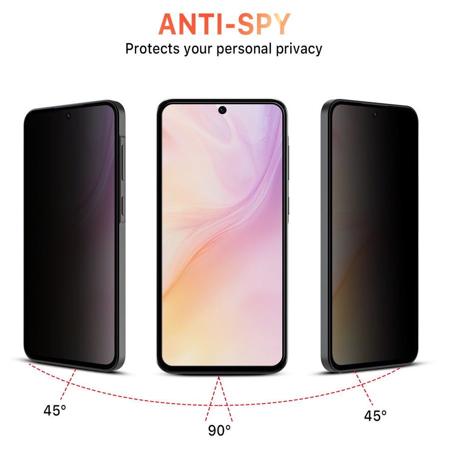 FDN Privacy Full Coverage Tempered Glass Screen Protector (10-pack) for Samsung Galaxy A36 5G / Galaxy A56 5G - Black - FSA365GSCF112TEN-4.jpg