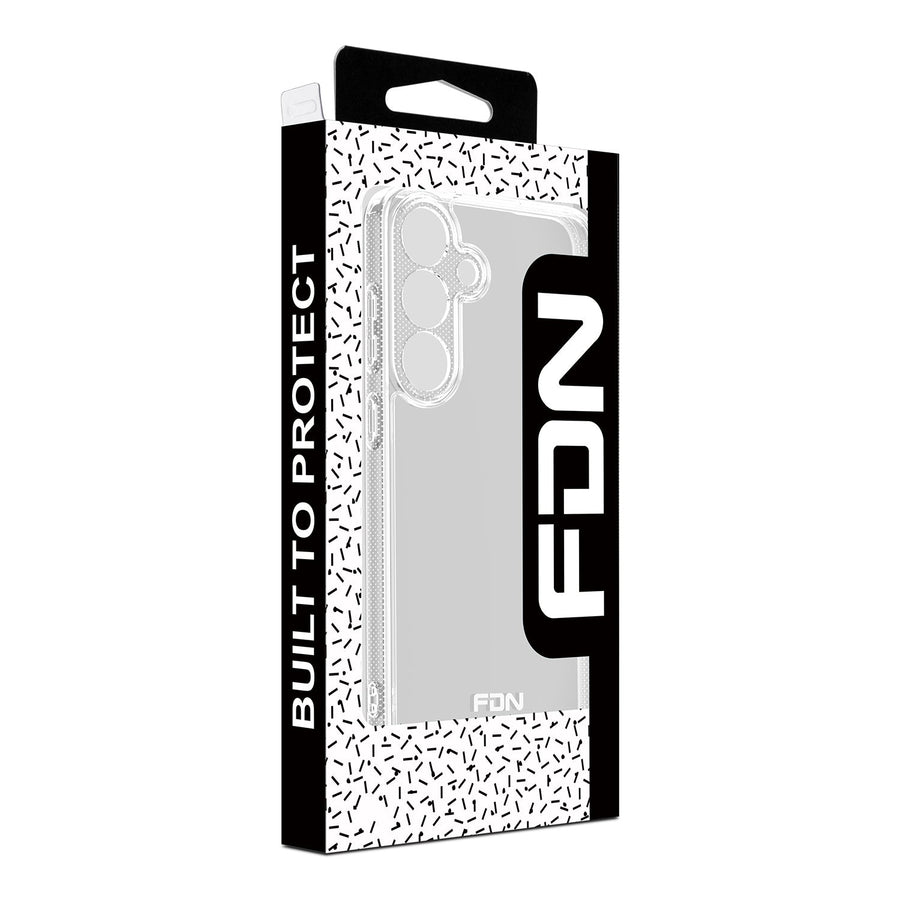 FDN Candy Series Case for Samsung Galaxy S25 Plus - Glossy Clear