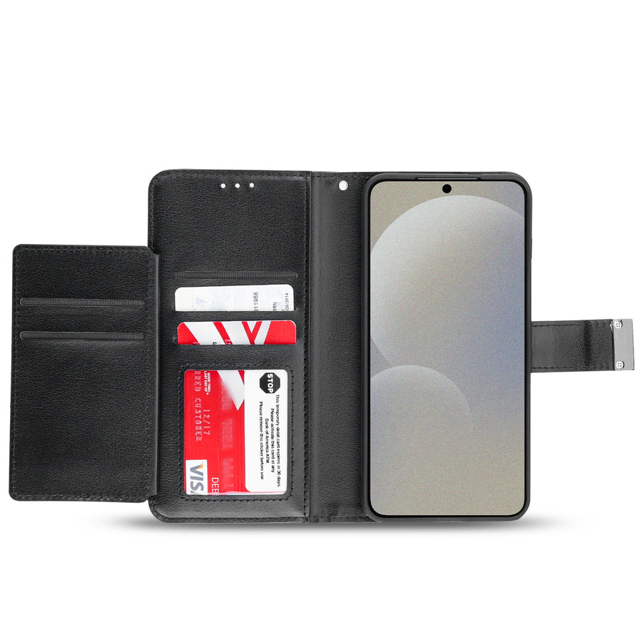 FDN Wallet Folio Case for Samsung Galaxy S25 Plus - Black / Black - FSS25PPCMJG031-3.jpg