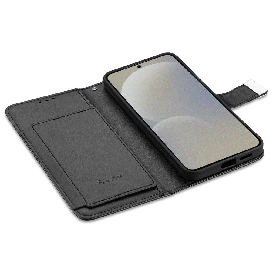 FDN Wallet Folio Case for Samsung Galaxy S25 Plus - Black / Black - FSS25PPCMJG031-5.jpg