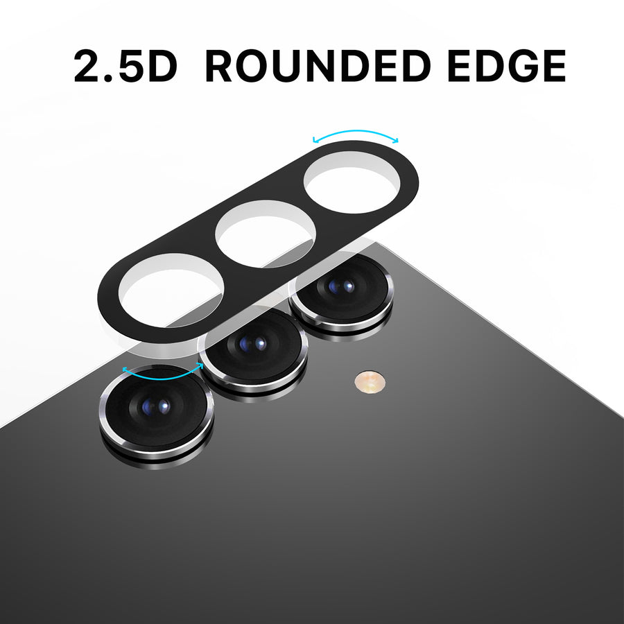 FDN Tempered Glass Lens Protector for Samsung Galaxy S25 Plus - Black - FSS25PSCLE80-5.jpg