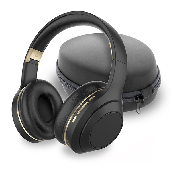 Sentry Premium Active Noise Canceling HP w/ Zipper Case - Black - HPX-BTANDZBK-1.jpg