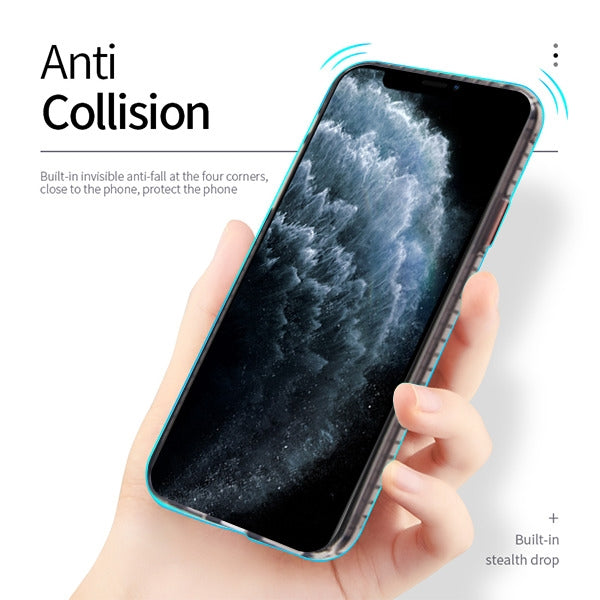 MyBat Hexagon Sturdy Candy Skin Cover for Apple iPhone 11 Pro - Transparent Smoke - IP11PCASKCA292-3.jpg