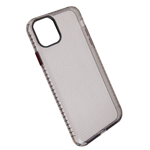 MyBat Hexagon Sturdy Candy Skin Cover for Apple iPhone 11 Pro - Transparent Smoke - IP11PCASKCA292-7.jpg