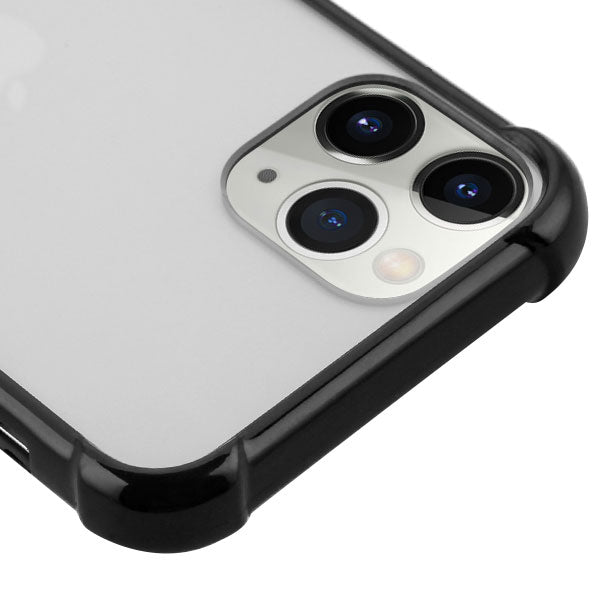 MyBat Sturdy Gummy Cover for Apple iPhone 11 Pro - Highly Transparent Clear / Natural Black - IP11PCASKGM0142-3.jpg