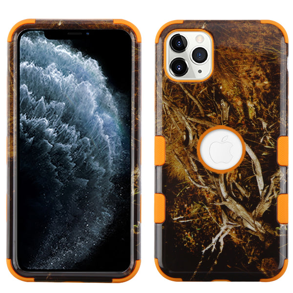 MyBat TUFF Series Case for Apple iPhone 11 Pro - Yellow / Black Vine / Orange - IP11PHPCTUFFIM1011-2.jpg