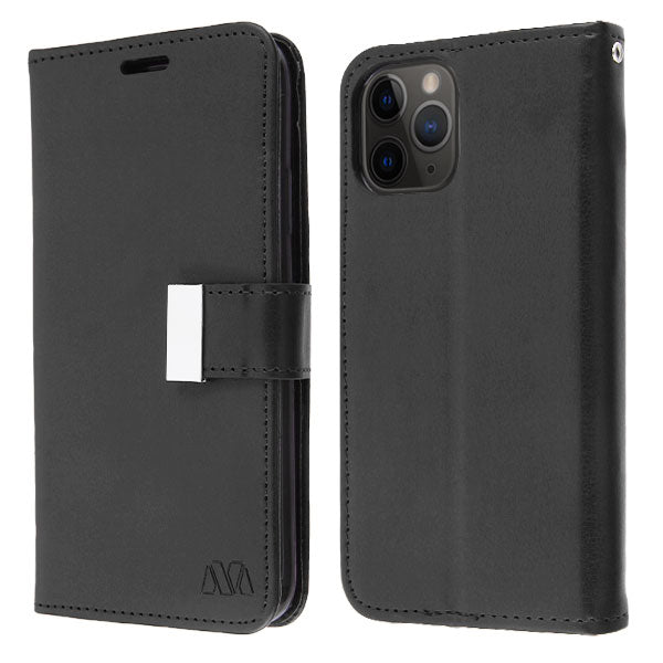 MyBat MyJacket Wallet Xtra Series for Apple iPhone 11 Pro - Black / Black - IP11PMYJKGE031-6.jpg