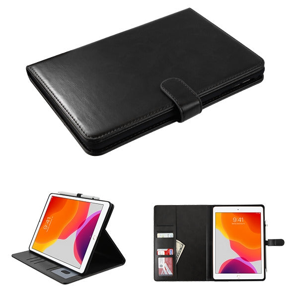 MyBat MyJacket Wallet Element Series for Apple iPad 10.2 (2019) (A2197, A2200, A2198)/iPad 10.2 (2020) / iPad 10.2 (2021) - Black - IPAD102MYJKPR291-2.jpg