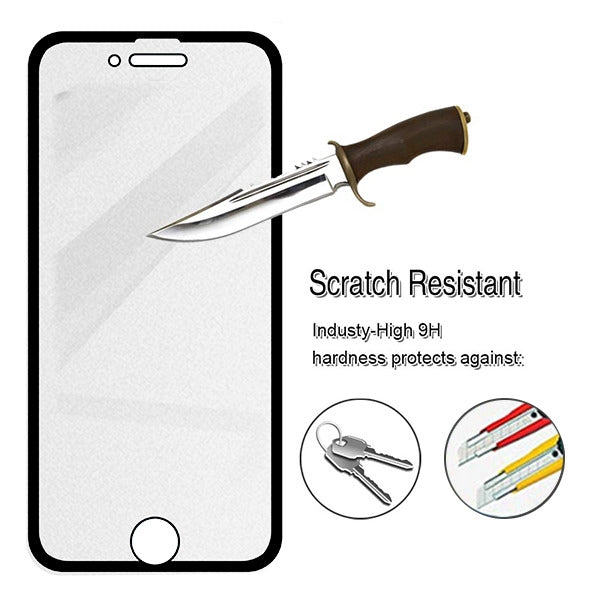 MyBat Full-screen Coverage Frosted Tempered Glass Screen Protector for Apple iPhone 8/7/iPhone SE (2022) / SE (2020) - Black - IPHONE8LCDSCPRF121-8.jpg