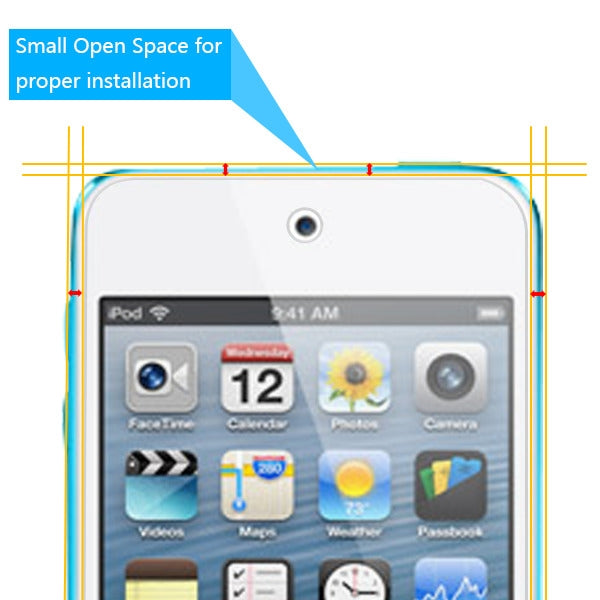 MyBat Tempered Glass Screen Protector (2.5D) for Apple The new iPod touch/iPod touch (6th generation) / iPod touch (5th generation) - Clear - IPTCH5LCDSCPR90-2.jpg