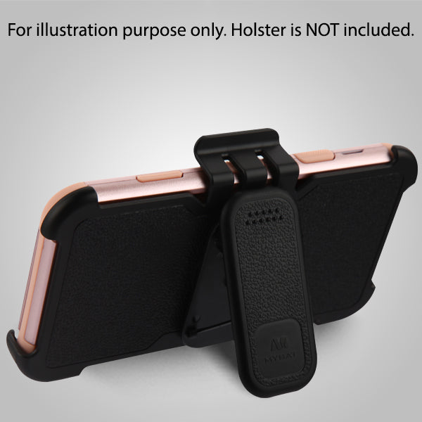 MyBat TUFF Series Case (with Magnetic Metal Stand) for Apple iPhone XS Max - Vintage Rose Bush Textured Rose Gold / Rose Gold - IPXSMAXHPCTUFFIM3504WP-8.jpg