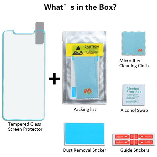 MyBat Tempered Glass Screen Protector (2.5D) for Apple iPhone XS Max / 11 Pro Max - Clear - IPXSMAXLCDSCPR81-6.jpg