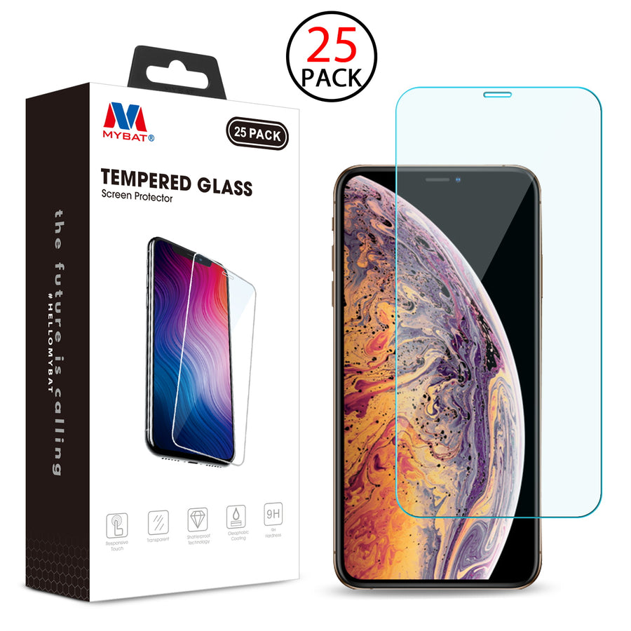 MyBat Tempered Glass Screen Protector (2.5D)(25-pack) for Apple iPhone XS Max / 11 Pro Max - Clear - IPXSMAXLCDSCPR81TF-1.jpg