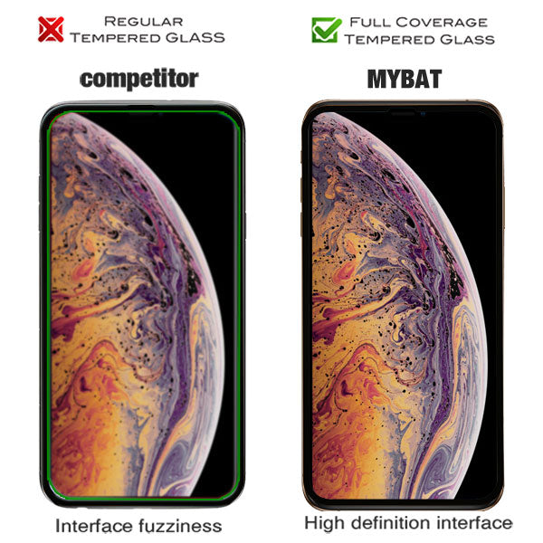 MyBat Full Coverage Tempered Glass Screen Protector for Apple iPhone XS Max / 11 Pro Max - Black - IPXSMAXLCDSCPR85A-5.jpg