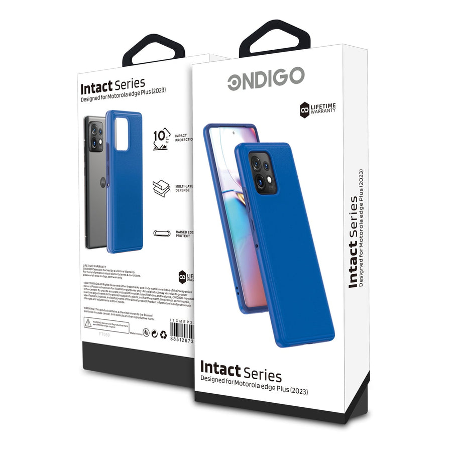 Intact Series Case for Motorola edge Plus (2023) - Reflex Blue