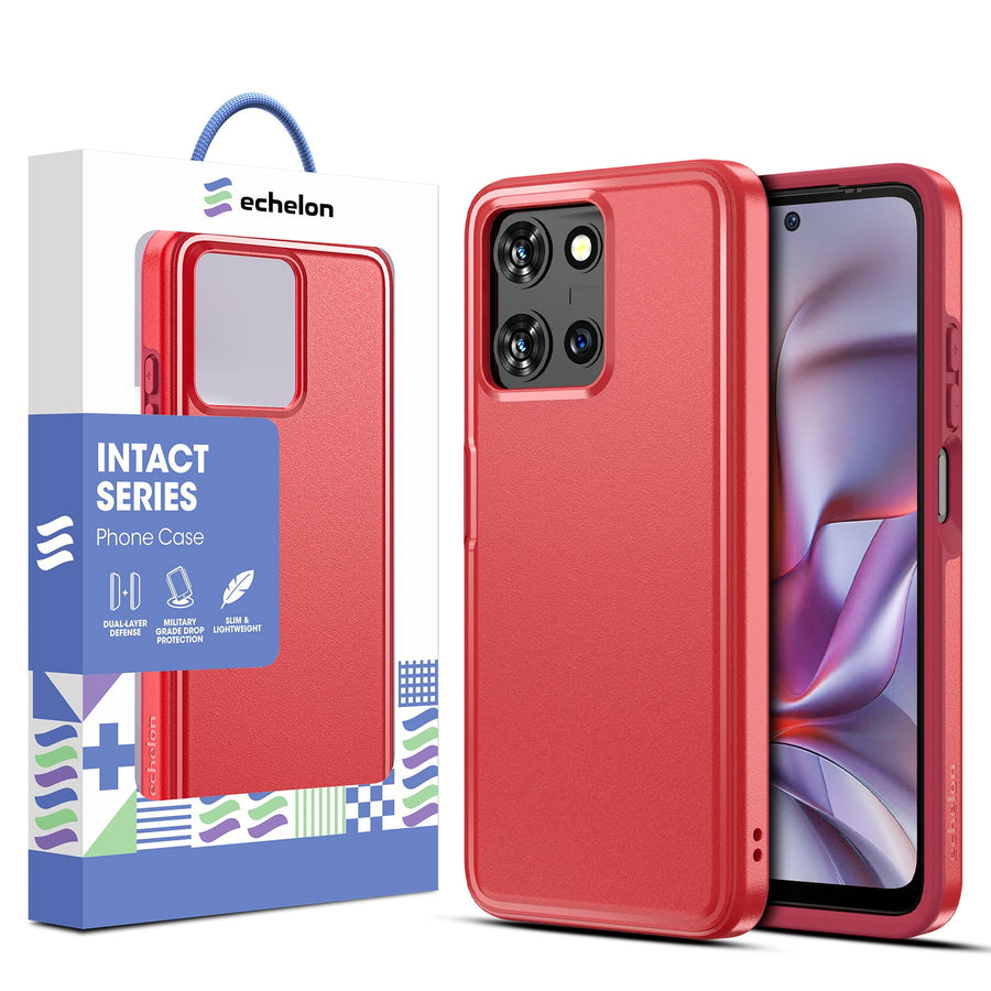 echelon Intact Series Case for Motorola Moto G 5G (2026)/Moto G Play (2026) / Moto G 5G (2025) - Red