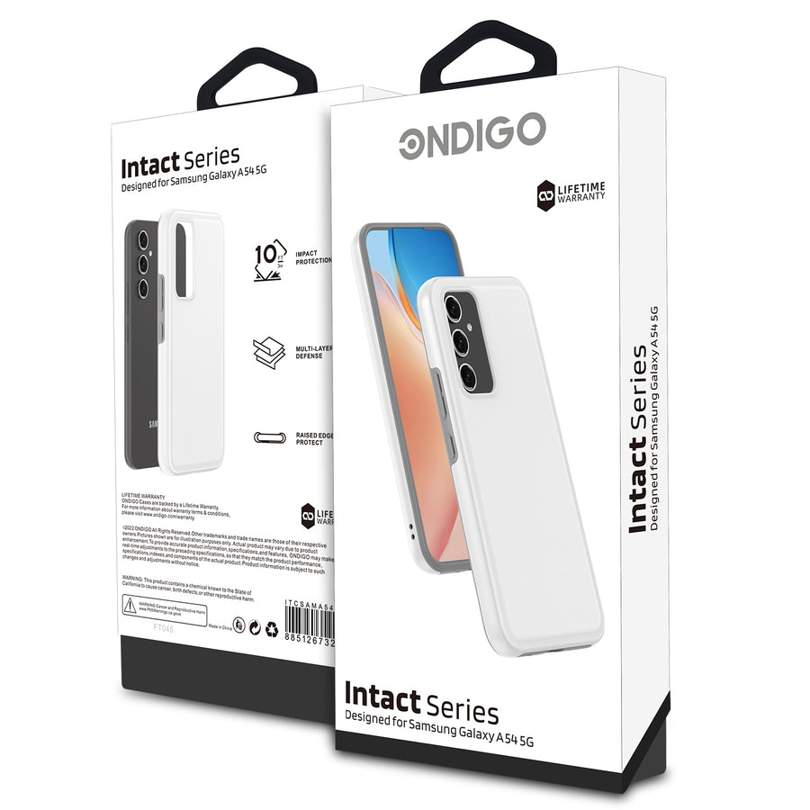 Intact Series Case for Samsung Galaxy A54 5G - White - ITCSAMA54WHT-7.jpg