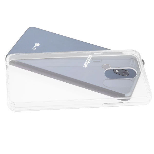 MyBat Sturdy Gummy Cover for Lg Stylo 5 - Highly Transparent Clear / Transparent Clear - LGSTL5CASKGM0141-2.jpg