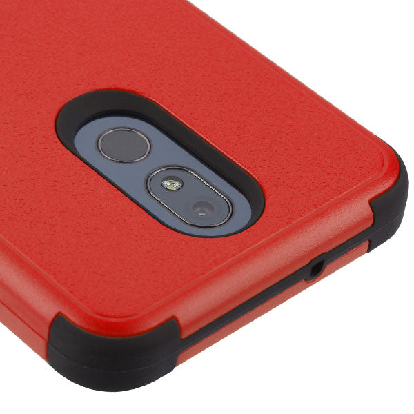 MyBat TUFF Series Case (with Magnetic Metal Stand) for Lg Stylo 5 - Natural Red / Black - LGSTL5HPCTUFFSO356-4.jpg