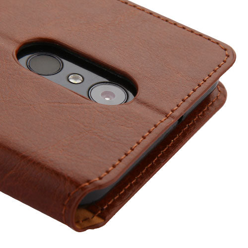 MyBat MyJacket Wallet Element Series for Lg Stylo 4 / Stylo 4 Plus - Brown - LGSTYLO4MYJK562WP-4.jpg