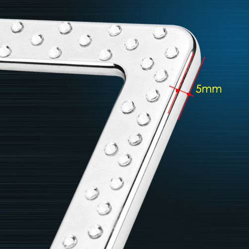 Valor Modern Arrows Diamond License Plate Frame - LPF2EC029MAD-11.jpg