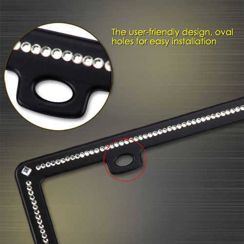 Valor Princess Diamond License Plate Frame - LPF2EK029PRD-7.jpg
