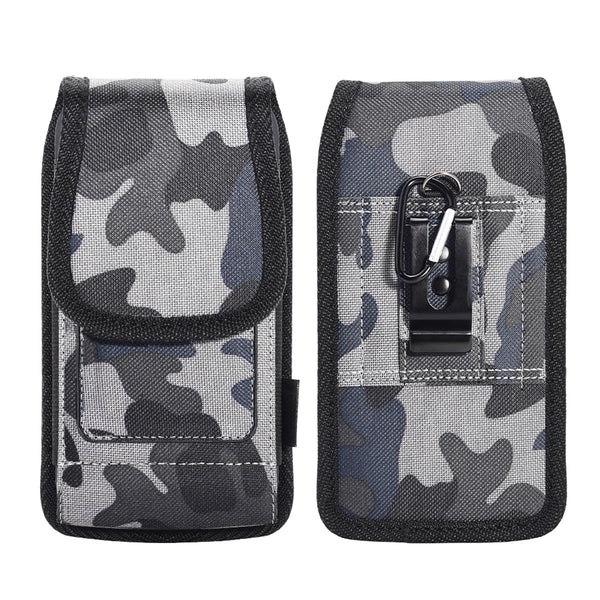 LUXMO Large Vertical Universal Nylon Pouch w/ Dual Card Slots - Grey Camo - LPLGGF-EUV2-GYCAMO-2.jpg