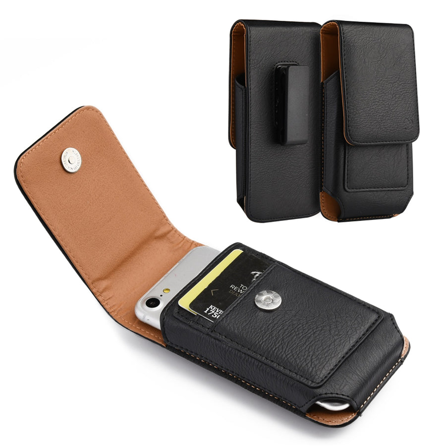 LUXMO Large Vertical Universal Leather Pouch - Black - LPLGGFLU22VBK-1.jpg