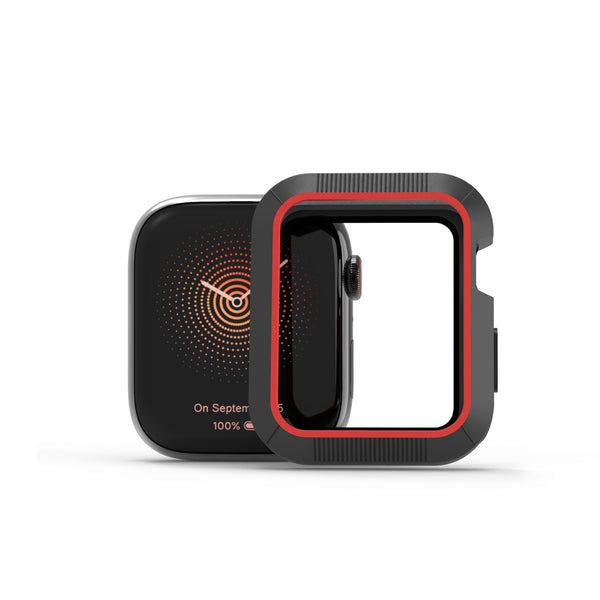 MyBat Halo Case for Apple Watch Series 7 41mm/Watch Series 9 41mm / Watch Series 8 41mm - Black / Red - MAPWH41CSCAMS002-2.jpg