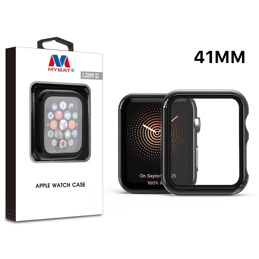 MyBat Fusion Protector Case for Apple Watch Series 7 41mm/Watch Series 9 41mm / Watch Series 8 41mm - Electroplated Black - MAPWH41CSFSSC001-1.jpg