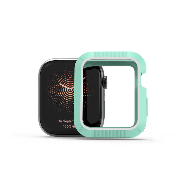 MyBat Halo Case for Apple Watch Series 7 45mm/Watch Series 9 45mm / Watch Series 8 45mm - Teal Green / White - MAPWH45CSCAMS004-2.jpg