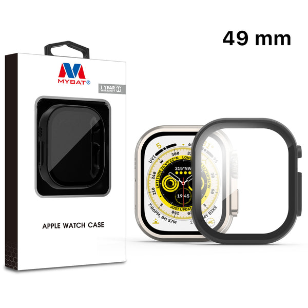 MyBat Fusion Protector Case (with Tempered Glass Screen Protector) for Apple Watch Ultra 49mm/Watch Ultra 3 49mm / Watch Ultra 2 49mm - Black - MAPWH49CSFSSC005-1.jpg